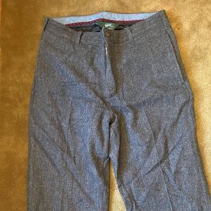 Men's Gray Wool Pants by Woolrich Woolen Mills